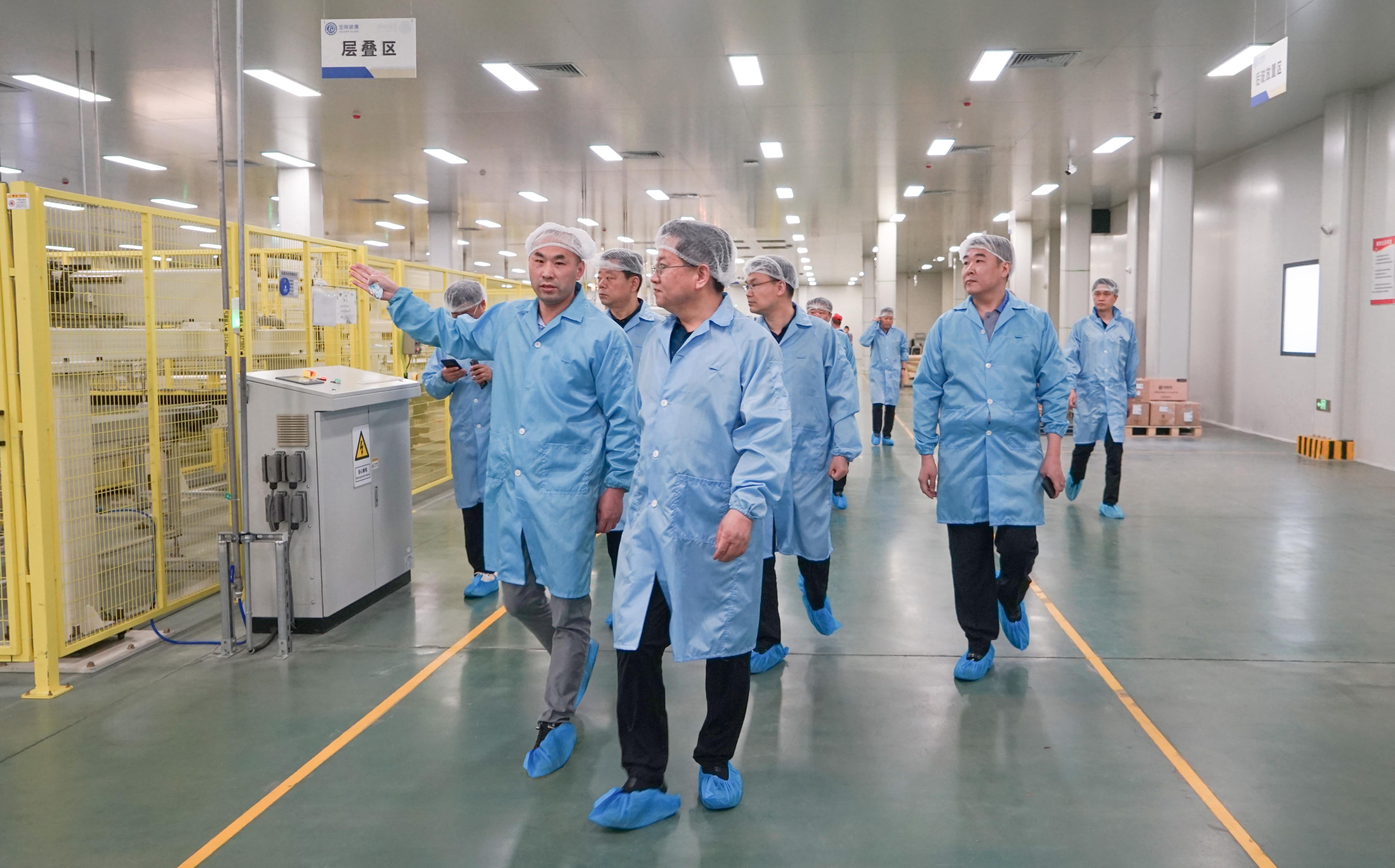 永城市市委、市政府领导班子成员考察5001拉斯维加斯光伏